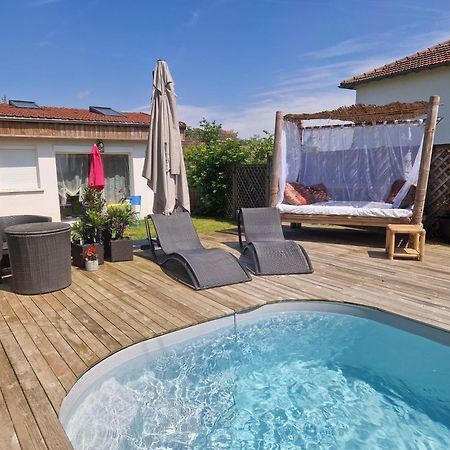 La Serenite Balinaise, Chambre Et Sdb Privee, Jardin , Piscine Et Jacuzzi En Saison, Pres De Chantilly, Parc Asterix Et Cdg Et Paris En 20' Orry-La-Ville Exteriör bild