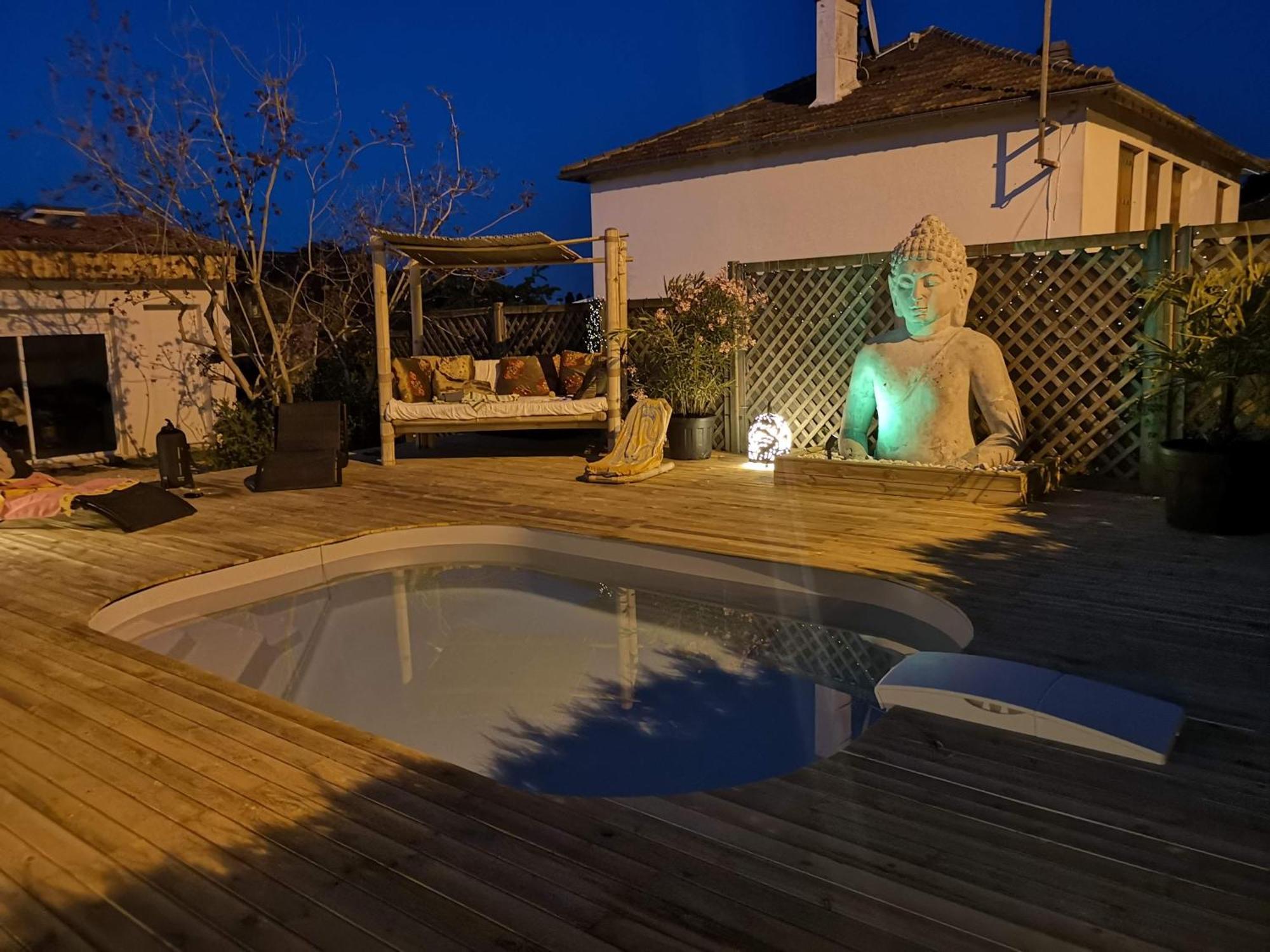 La Serenite Balinaise, Chambre Et Sdb Privee, Jardin , Piscine Et Jacuzzi En Saison, Pres De Chantilly, Parc Asterix Et Cdg Et Paris En 20' Orry-La-Ville Exteriör bild