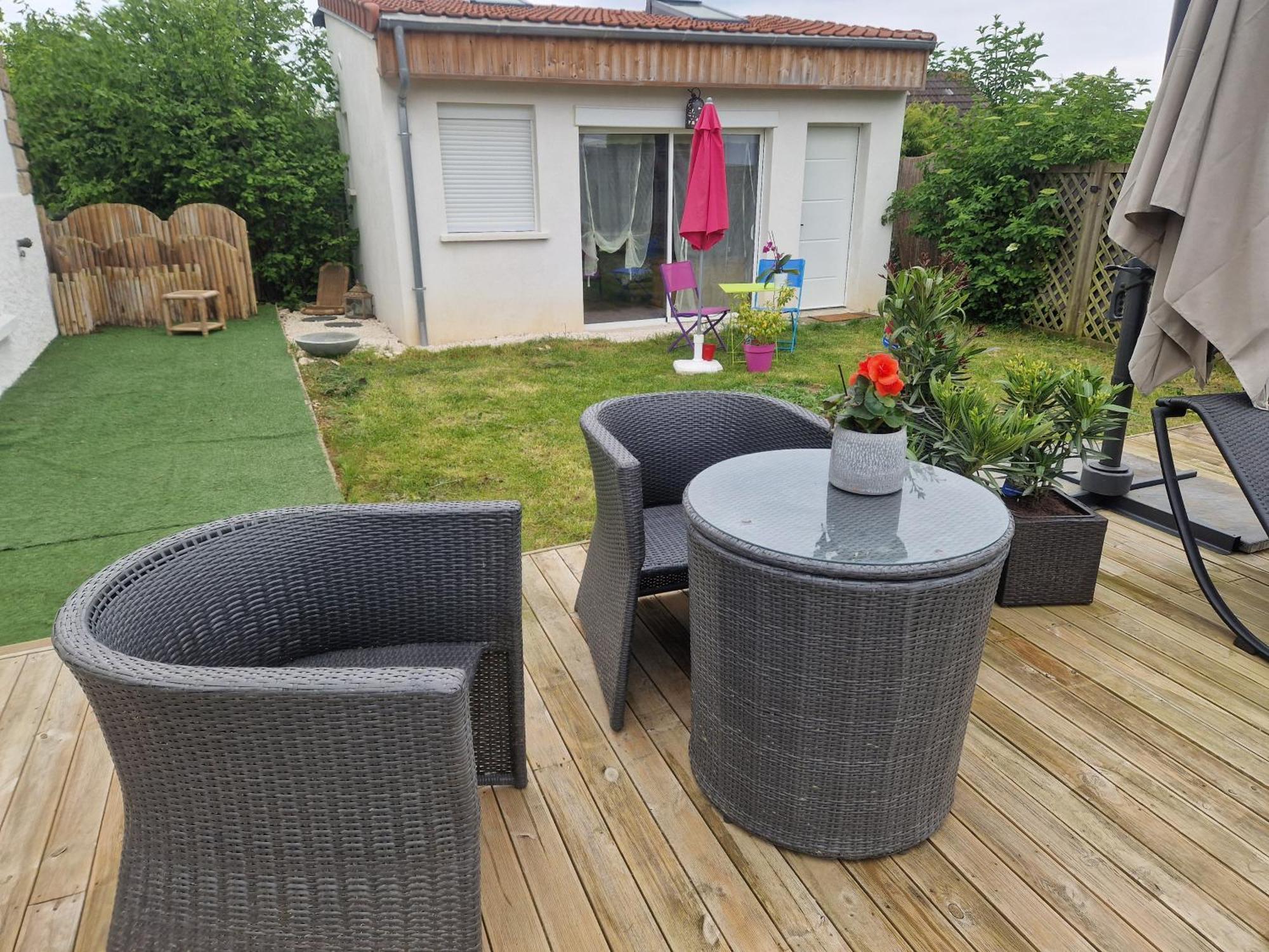 La Serenite Balinaise, Chambre Et Sdb Privee, Jardin , Piscine Et Jacuzzi En Saison, Pres De Chantilly, Parc Asterix Et Cdg Et Paris En 20' Orry-La-Ville Exteriör bild