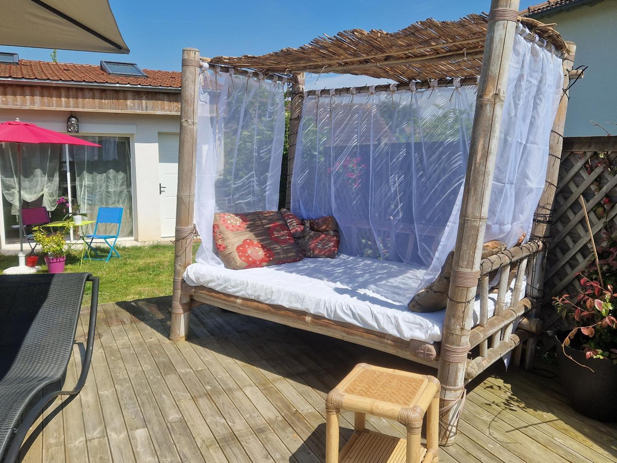 La Serenite Balinaise, Chambre Et Sdb Privee, Jardin , Piscine Et Jacuzzi En Saison, Pres De Chantilly, Parc Asterix Et Cdg Et Paris En 20' Orry-La-Ville Exteriör bild
