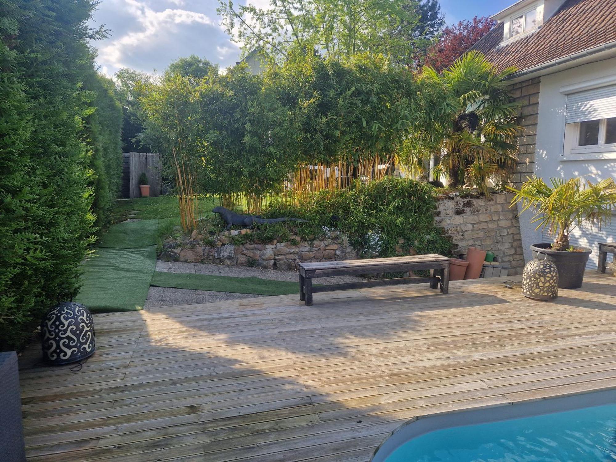 La Serenite Balinaise, Chambre Et Sdb Privee, Jardin , Piscine Et Jacuzzi En Saison, Pres De Chantilly, Parc Asterix Et Cdg Et Paris En 20' Orry-La-Ville Exteriör bild